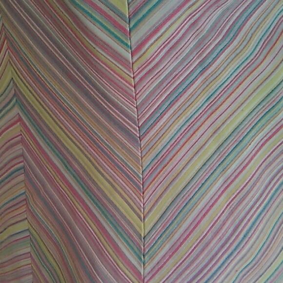 Dana Buchman Pastel Chevron Dedign Jacket - Picture 8 of 12